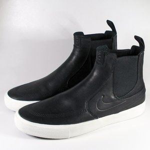 Nike SB Janoski Mid Slip-On BQ5888-001 Black Obsidian Ivory Size 9.5